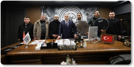 Celal Karatüre’den Sezgin Aydın’a Ziyaret